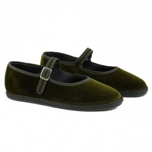 Vibi Venezia Green Mary Jane Flats Size 39